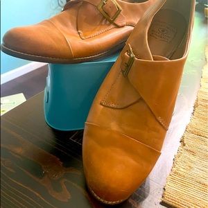 Lucky Brand camel loafers- size 11